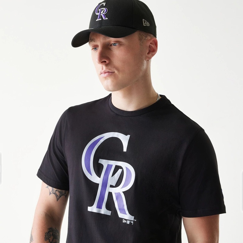 Colorado Rockies MLB Regular Black T-Shirt
