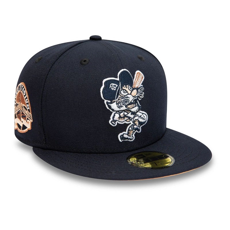 Detroit Tigers Mascot Paws Navy 59FIFTY Fitted Cap