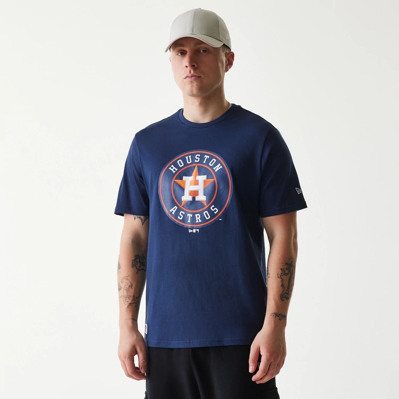 Houston Astros MLB Regular Dark Blue T-Shirt