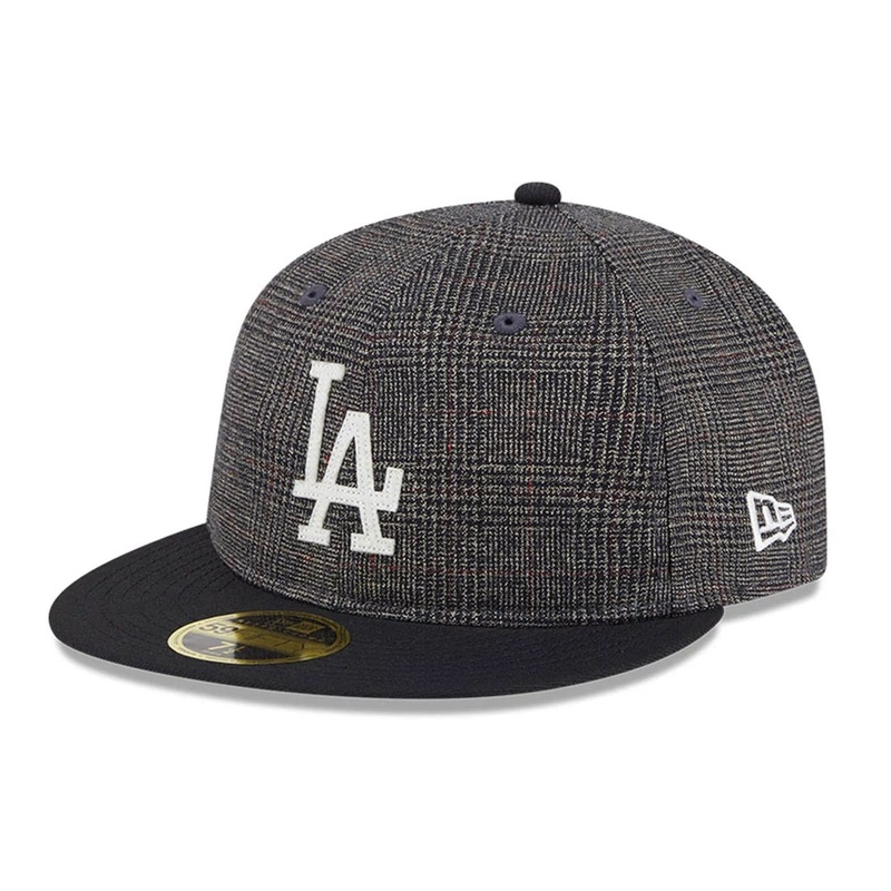 LA Dodgers 59FIFTY Day Black Retro Crown 59FIFTY Fitted Cap