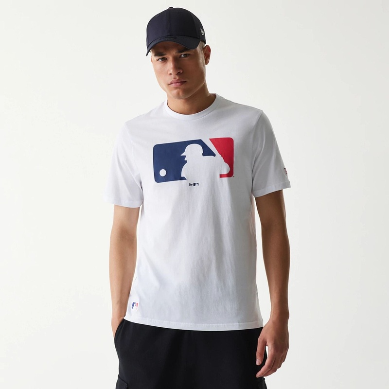 MLB Generic Logo MLB Regular White T-Shirt
