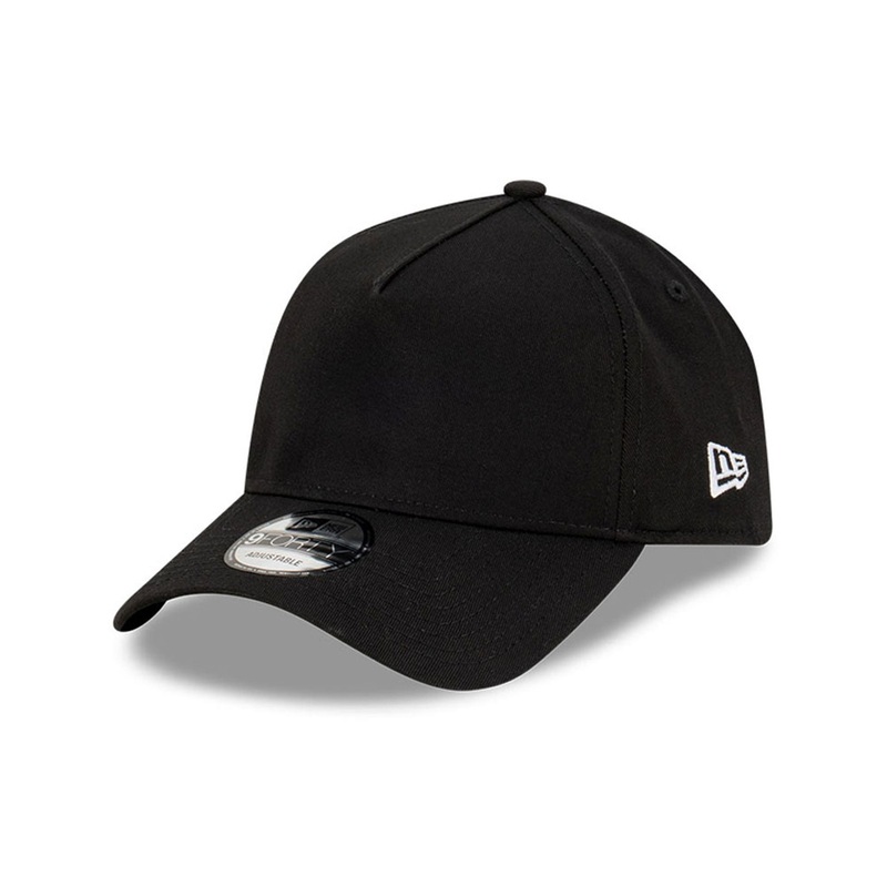 New Era Black A-Frame 9FORTY Adjustable Cap