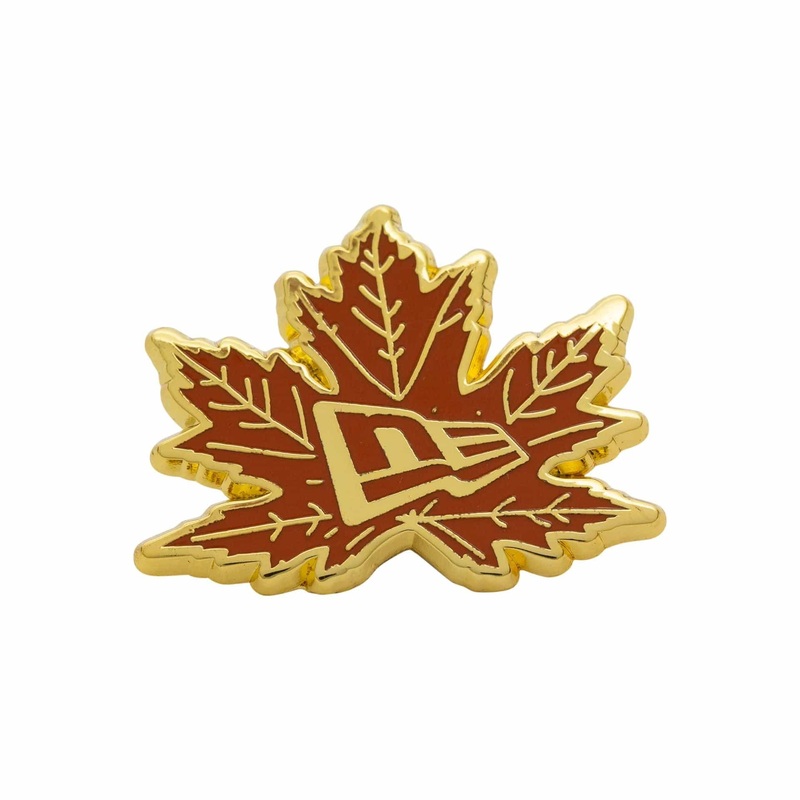 New Era Leaf Logo Gold Pin Badge