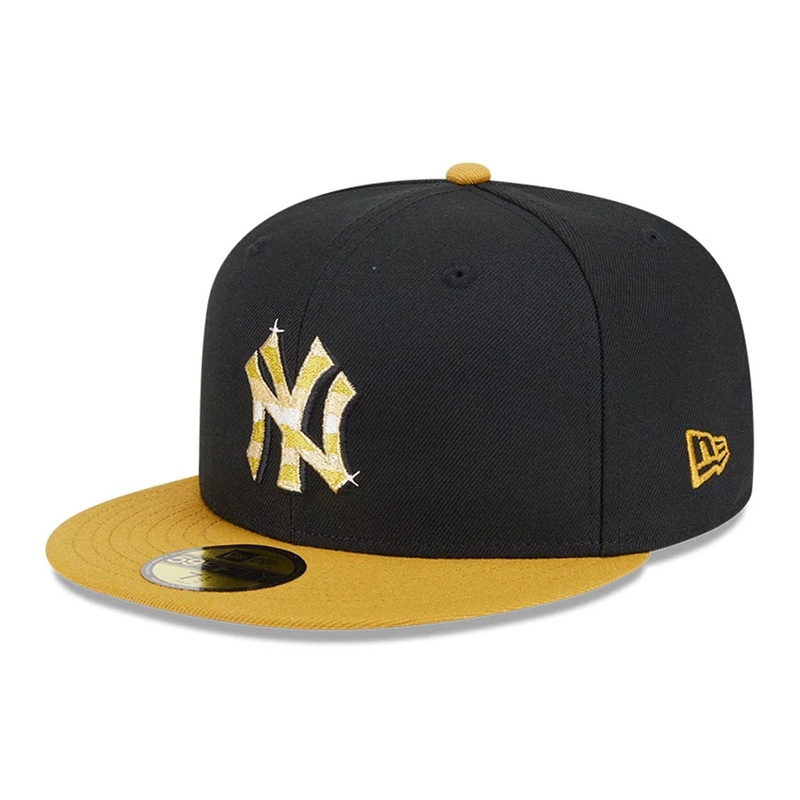 New York Yankees MLB 59FIFTY Day Black 59FIFTY Fitted Cap