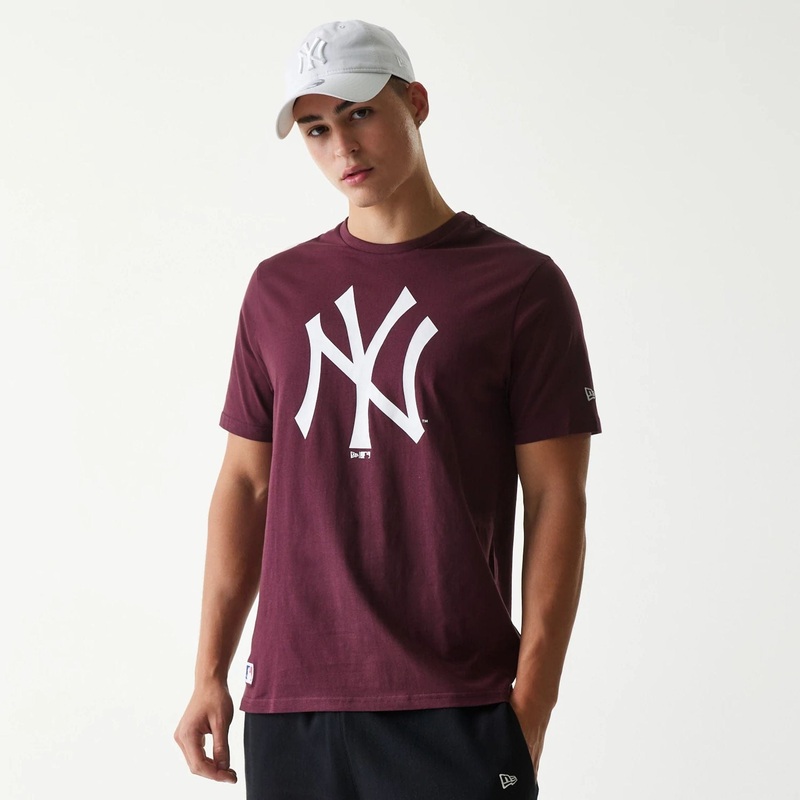 New York Yankees MLB Regular Dark Purple T-Shirt