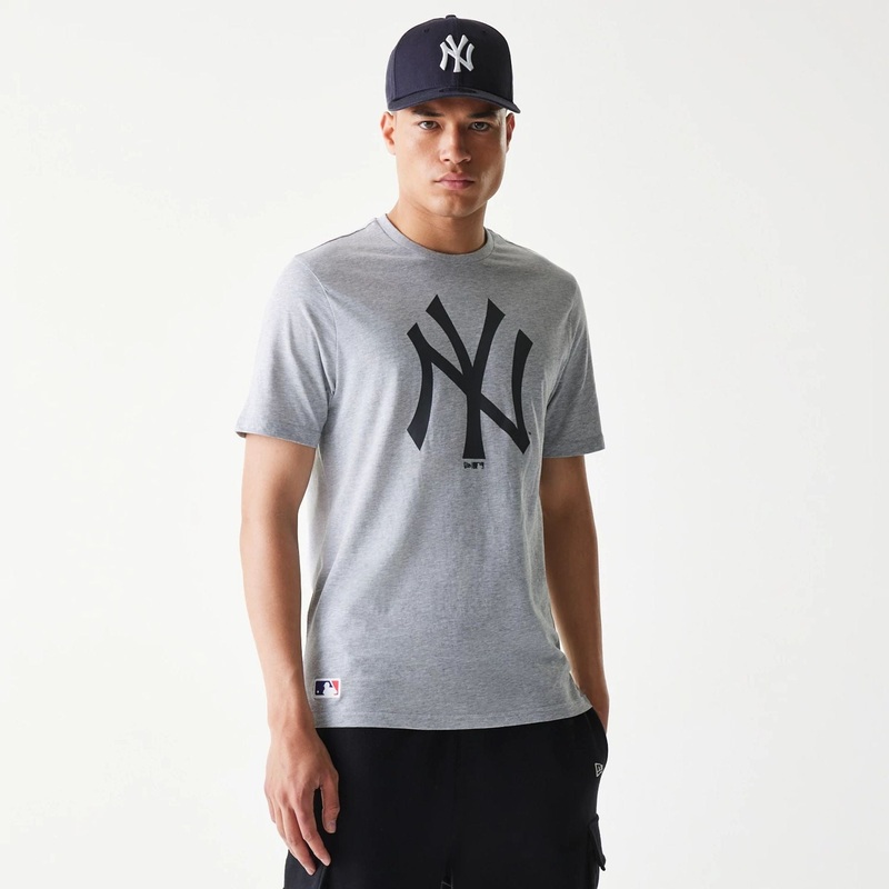 New York Yankees MLB Regular Grey T-Shirt