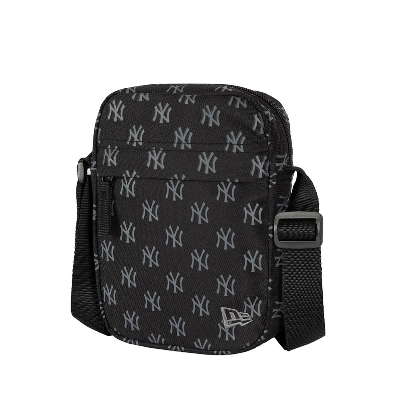 New York Yankees Monogram Black Side Bag
