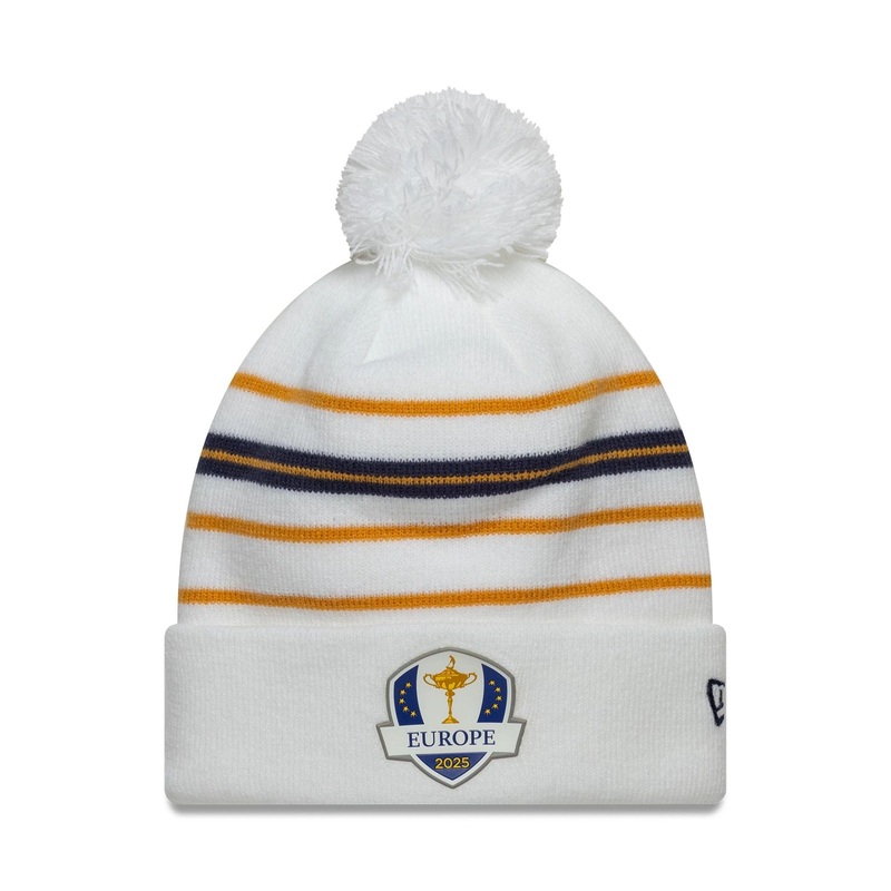 Ryder Cup Europe 2025 Replica Sunday White Cuff Knit Beanie Hat