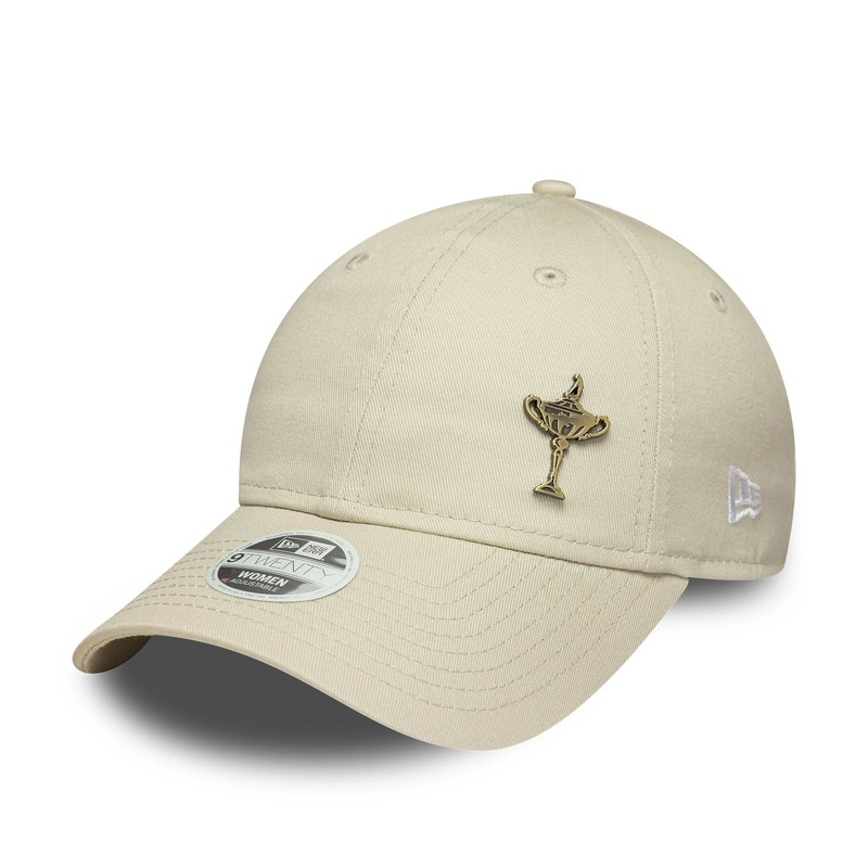 Ryder Cup Europe 2025 Womens Replica Trophy Cream 9TWENTY Adjustable Cap