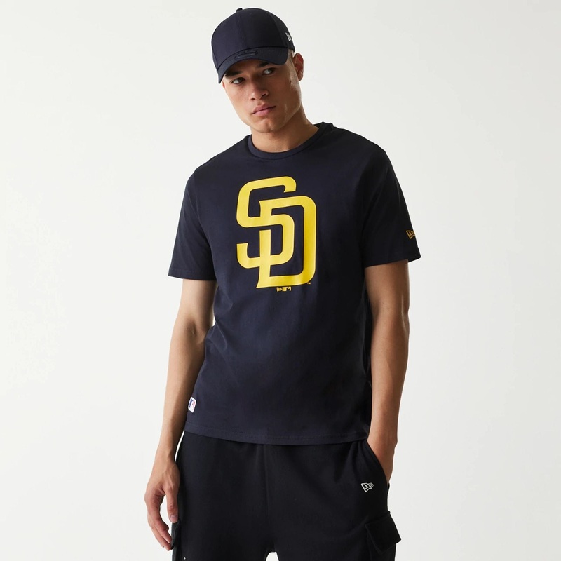 San Diego Padres MLB Regular Navy T-Shirt