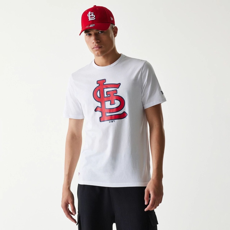St. Louis Cardinals MLB Regular White T-Shirt
