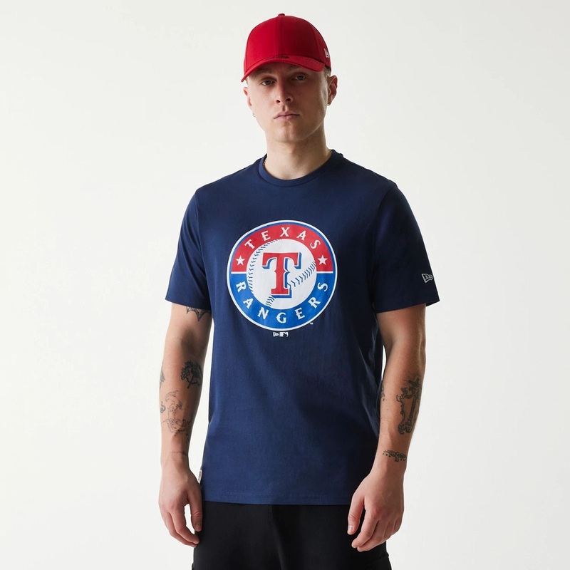 Texas Rangers MLB Regular Dark Blue T-Shirt