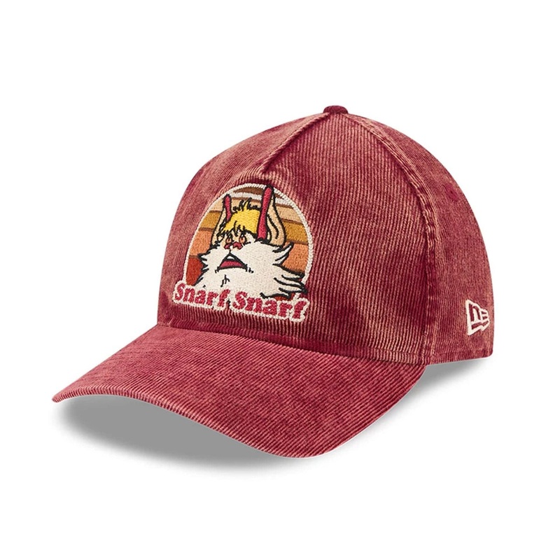 Thundercats Snarf Dark Red 9TWENTY A-Frame Adjustable Cap