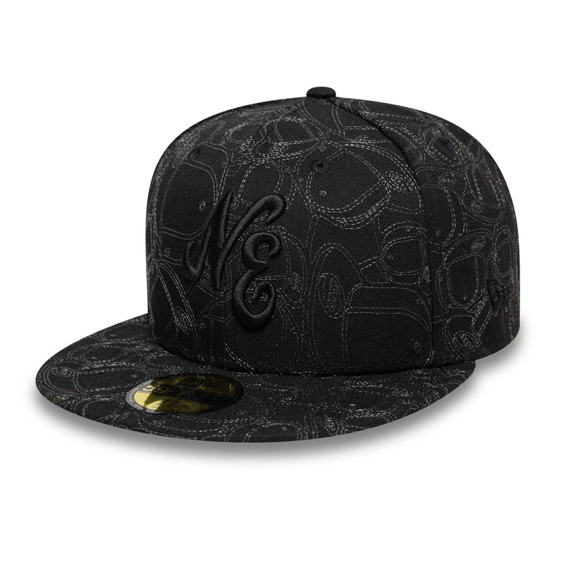 Black 59FIFTY Fitted Cap