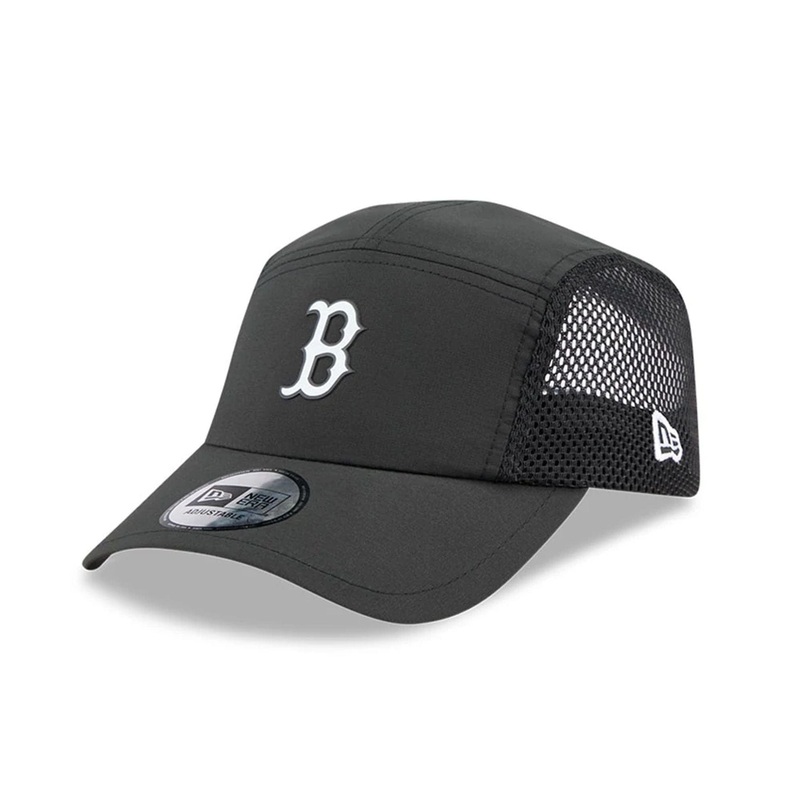 Boston Red Sox MLB Polyester Black Runner Cap