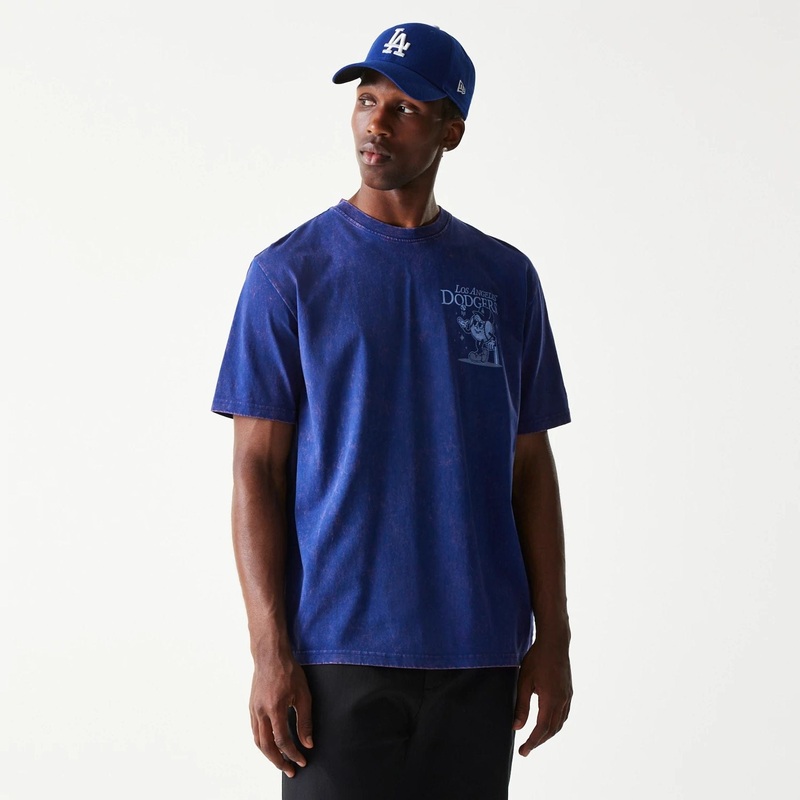 LA Dodgers MLB Character Dark Blue T-Shirt