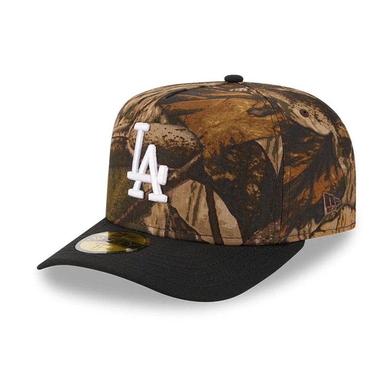 LA Dodgers MLB Ripstop Camo Assorted Print 59FIFTY A-Frame Fitted Cap