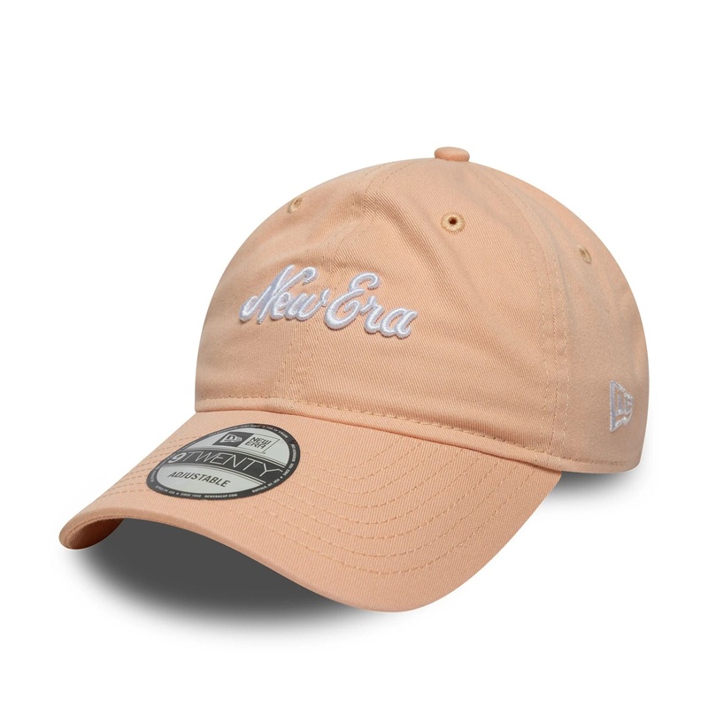 New Era Heritage Script Pink 9TWENTY Adjustable Cap