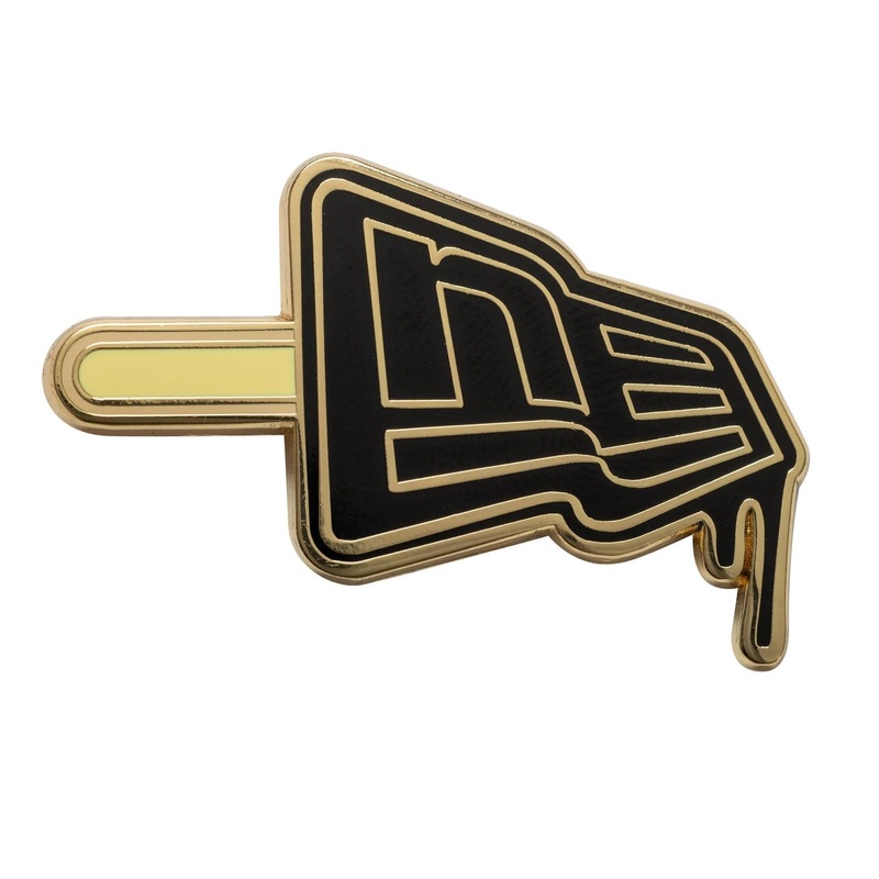 New Era Lolly Black Pinbadge
