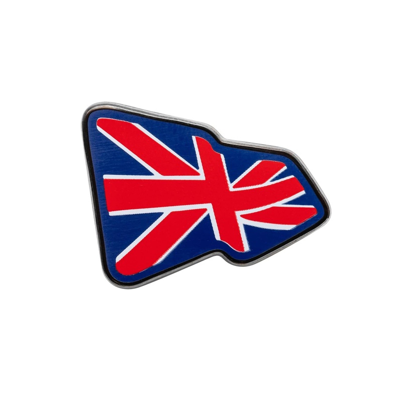 New Era Union Jack Flag Infill Red Pin Badge