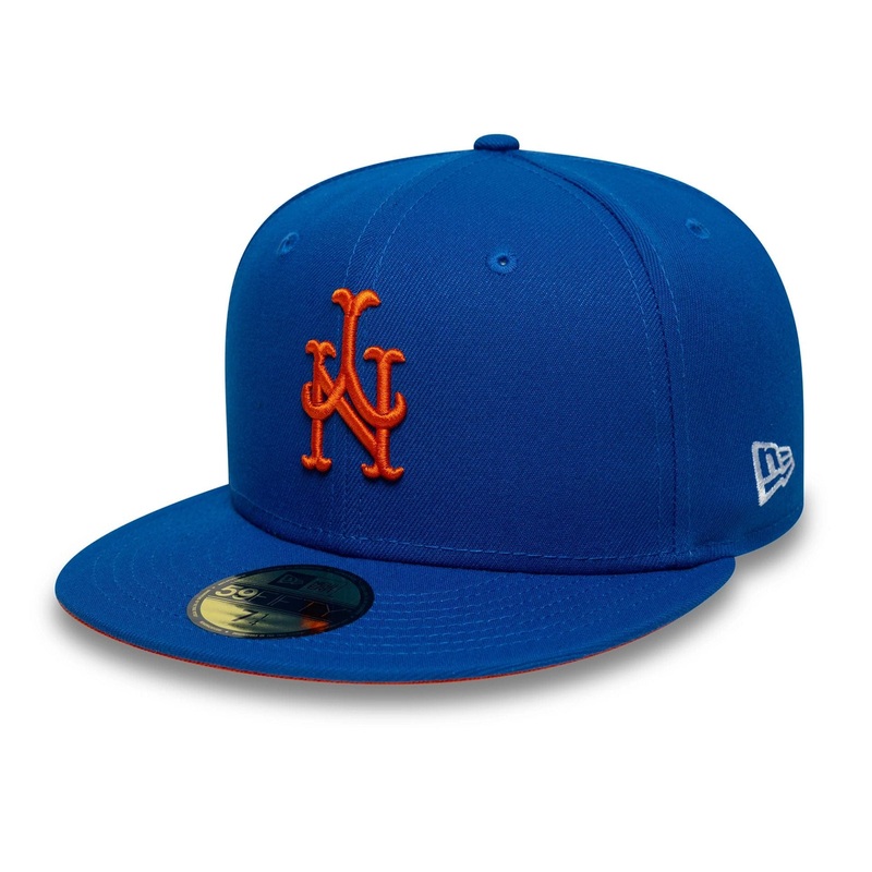 New York Mets MLB Upside Down Blue 59FIFTY Fitted Cap