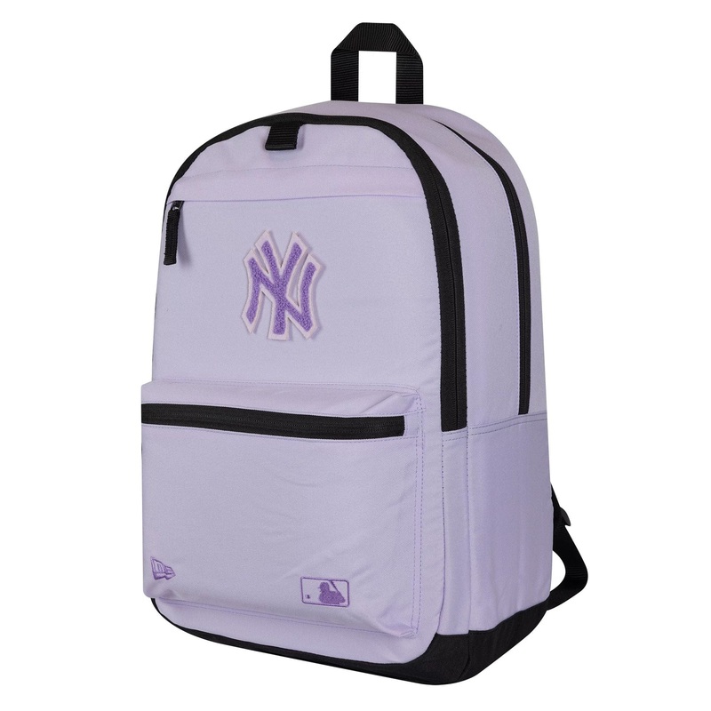 New York Yankees Applique Pastel Purple Delaware Backpack