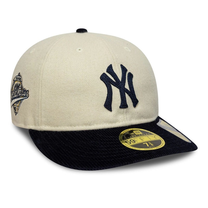 New York Yankees MLB Cream Retro Crown 59FIFTY Fitted Cap