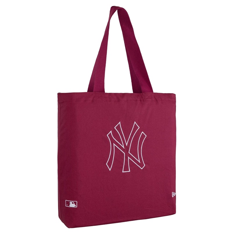New York Yankees MLB Light Dark Red Tote Bag