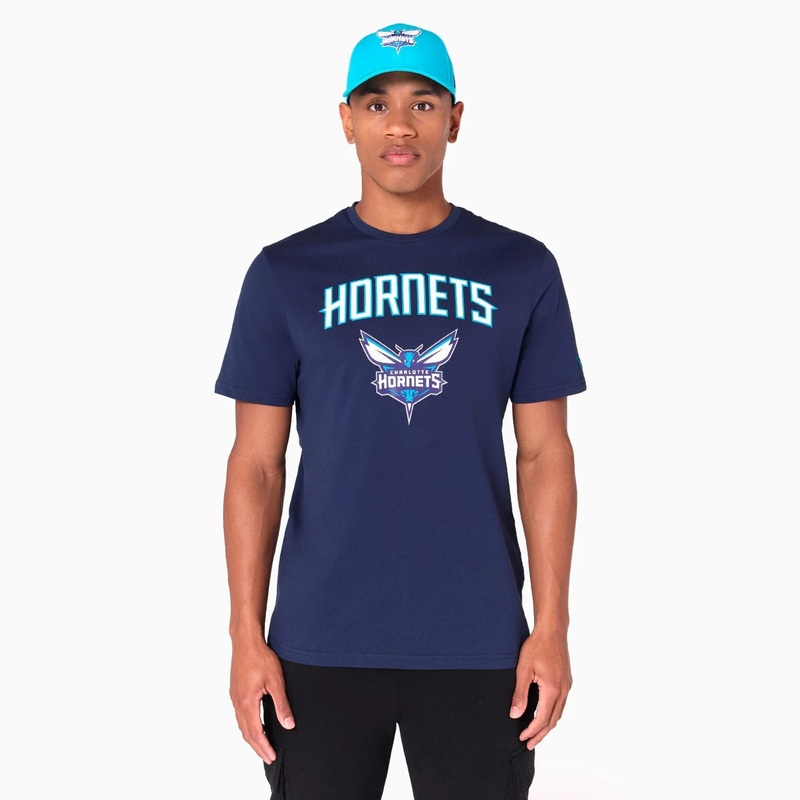 Charlotte Hornets NBA Navy T-Shirt