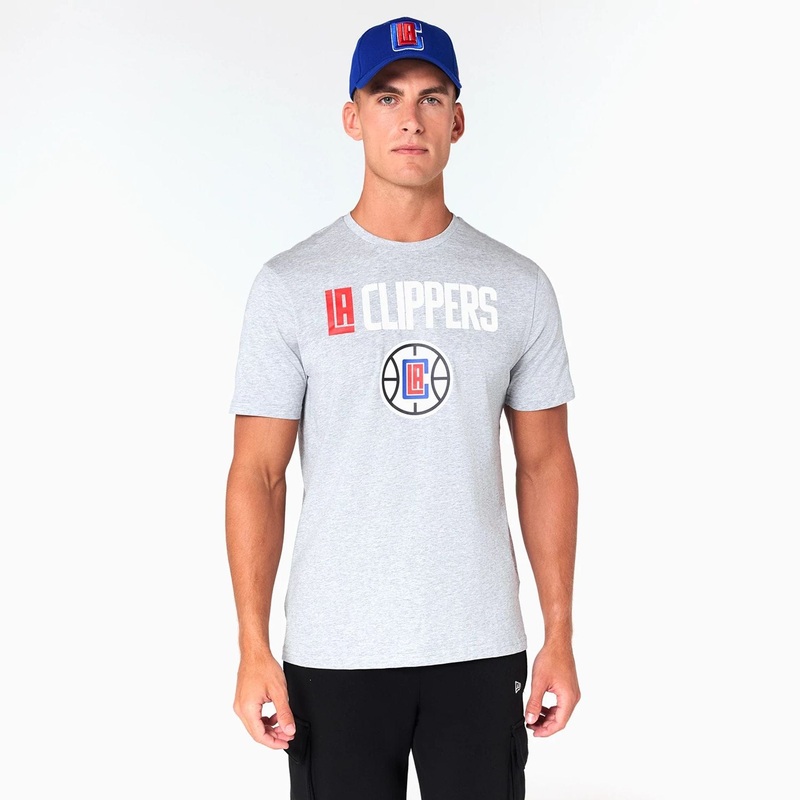 LA Clippers NBA Grey T-Shirt