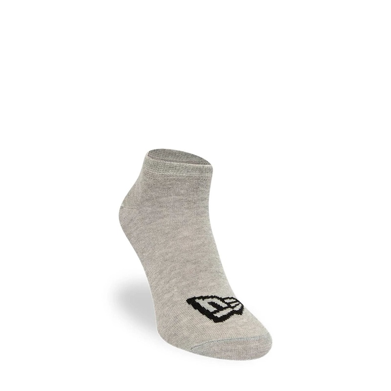 New Era Flag 3 Pack Grey, White and Black Socks