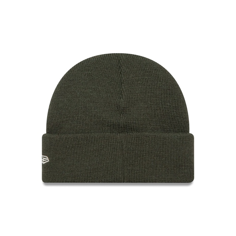 New Era Green Short Cuff Knit Beanie Hat