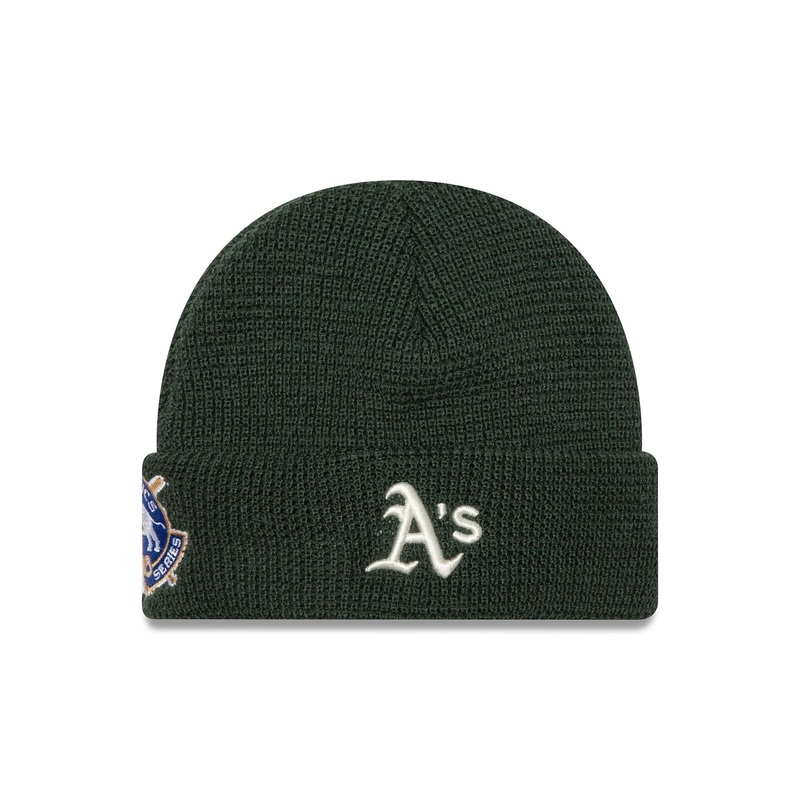 Oakland Athletics Dark Green Short Cuff Knit Beanie Hat