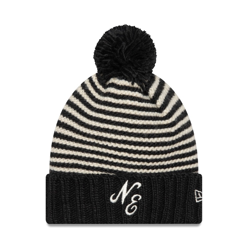 New Era Black Jake Knit Beanie Hat