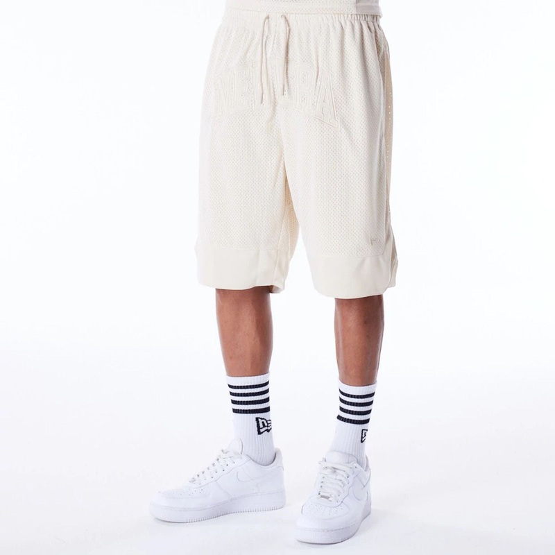 New Era Mesh Stone Oversized Shorts