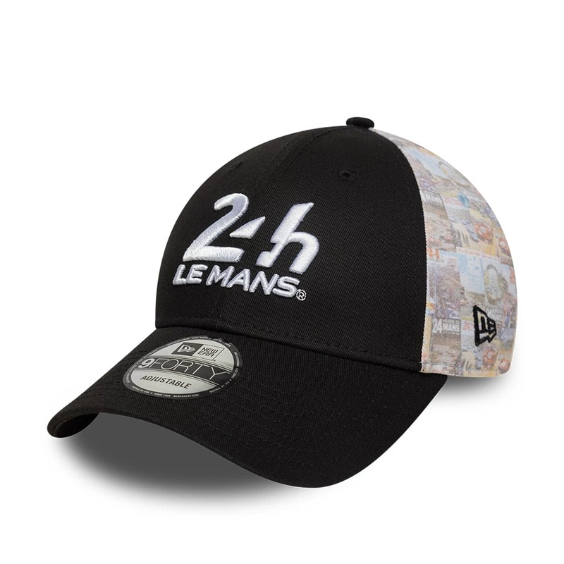 24HR Le Mans All Over Print Black 9FORTY Adjustable Cap