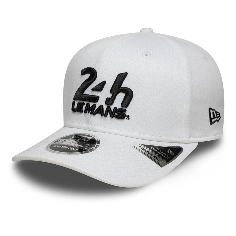 24HR Le Mans Core White 9SEVENTY Stretch Snap Adjustable Cap