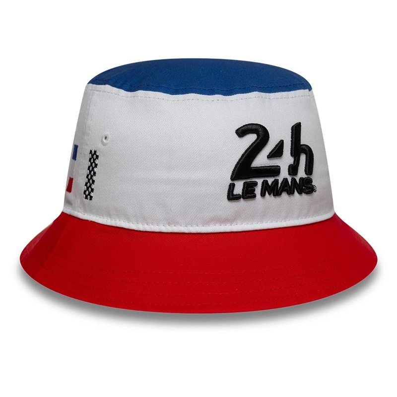 24HR Le Mans Core White Bucket Hat