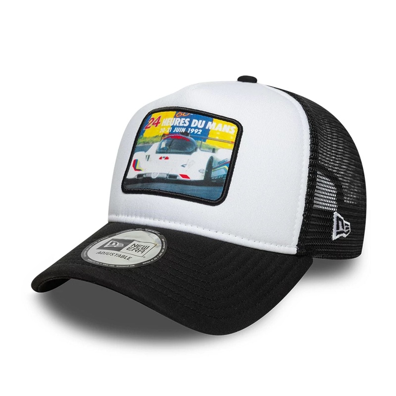 24HR Le Mans Patch Black 9FORTY E-Frame Trucker Adjustable Cap