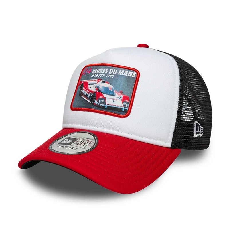 24HR Le Mans Patch Red 9FORTY E-Frame Trucker Adjustable Cap