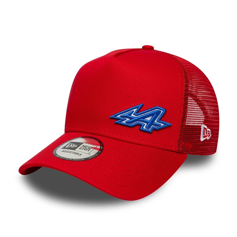 Alpine Racing Flawless Team Red 9FORTY A-Frame Trucker Adjustable Cap
