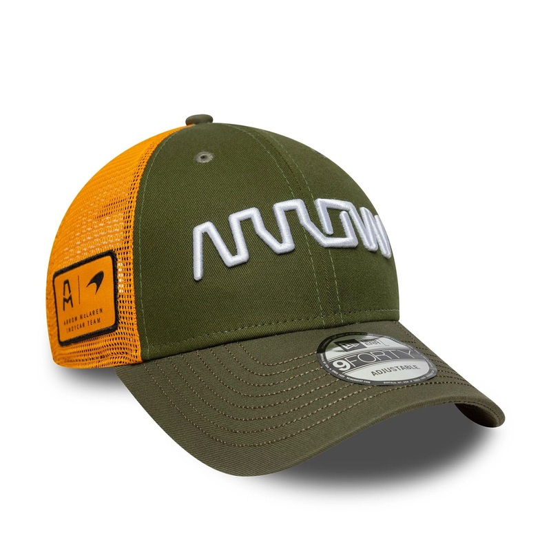 Arrow McLaren Indycar Nolan Siegel Green 9FORTY Adjustable Cap