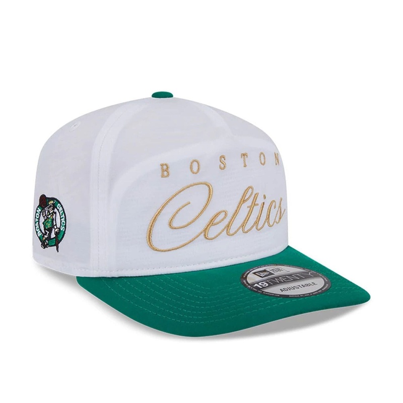 Boston Celtics NBA Draft 2025 White 19TWENTY Adjustable Cap