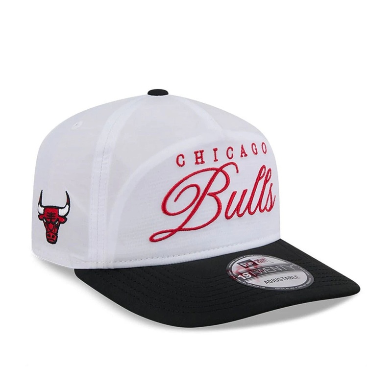 Chicago Bulls NBA Draft 2025 White 19TWENTY Adjustable Cap