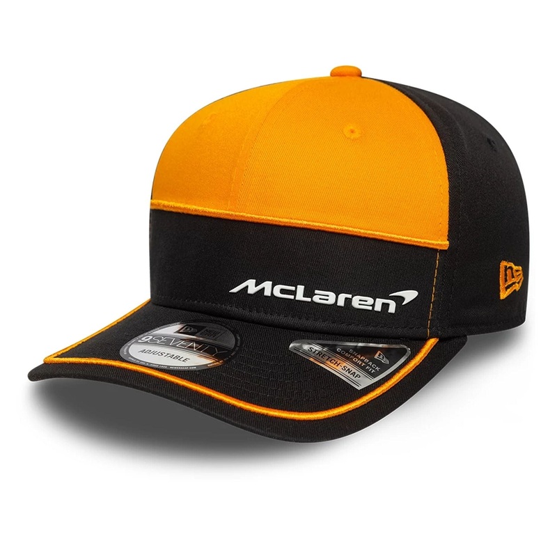 McLaren Automotive Auto Bright Orange 9SEVENTY Stretch Snap Adjustable Cap