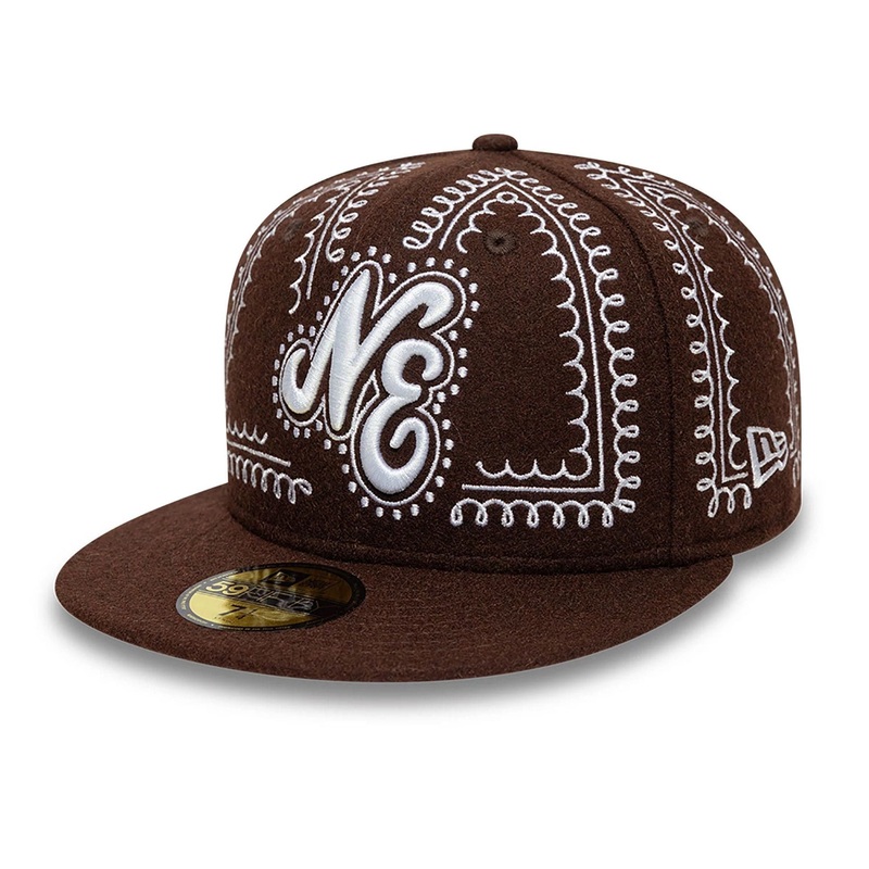 New Era Gingerbread Dark Brown 59FIFTY Fitted Cap