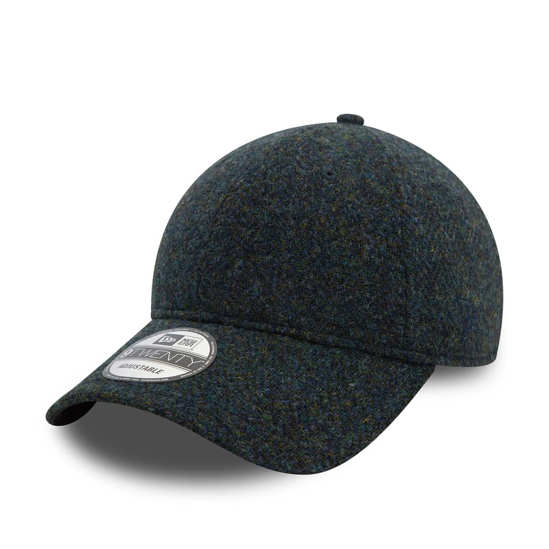 New Era Image Harris Tweed Navy 9TWENTY Adjustable Cap