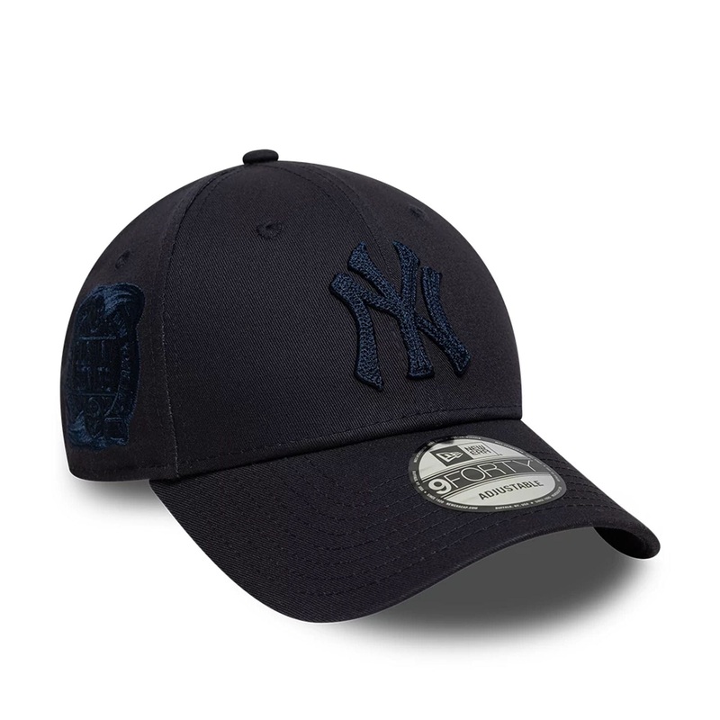 New York Yankees MLB Subway Series Tonal Logo Navy 9FORTY Adjustable Cap