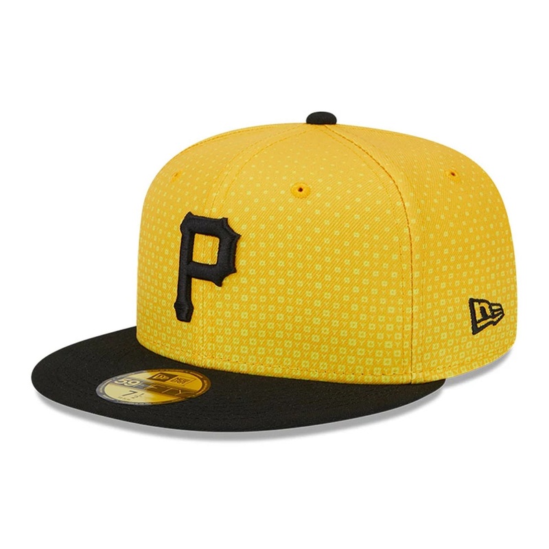 Pittsburgh Pirates MLB City Connect 2025 Yellow 59FIFTY Fitted Cap