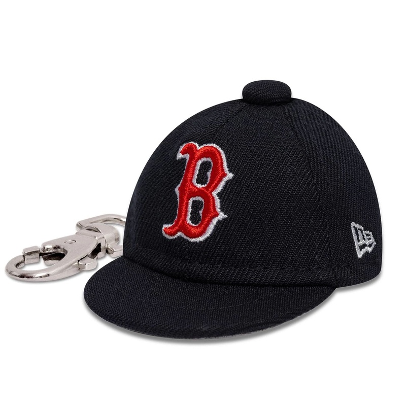 Boston Red Sox MLB Mini Cap Navy Key Chain